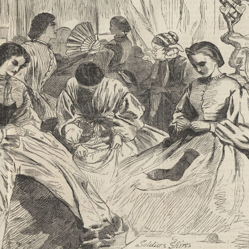 civilwar women sewing